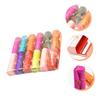 DOITOOL 12pcs Retro Style Silk Lipstick Holders Mirror Elegant Embroidered Lipstick Cases for Women for Daily Carry and Organization Great for Festivals and Special Occasions view 4