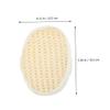 Angoily 4pcs Loofah Body Scrubbing Towels Comfortable Bath Sponges for Exfoliating Skin Gentle Back Massage Safe Material for Men and Women for Home and Dorm Use view 3