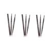 Angoily 3pcs Eyebrow Pencil Brush Set Black Dual-ended Automatic Brow Makeup Tool Soft Brush Tip for Natural All-day Wear and Easy Application view 1