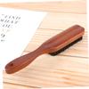 Angoily 3pcs Styling Beard Brush for Men Wooden Handle Portable Detangling Brush Professional Men Beard view 4
