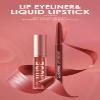 12Pcs Matte Liquid Lipstick + Lip Liner Pens Set, One Step Lips Makeup Kits Pigment Velvety Nude Lip Stain Waterproof Long Wear Lip Gloss Make up Gift Set (Set A) view 3