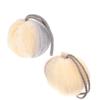 Angoily 4pcs Bath Foaming Scrubber Bath Shower Ball Mitt Comfortable Grip for Men Women view 2