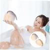 Angoily 4pcs Bath Foaming Scrubber Bath Shower Ball Mitt Comfortable Grip for Men Women view 4