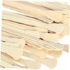 Angoily Hair Removal Stick 100pcs Wooden Disposable Waxing Spatulas Non Stick Wax for Professional or Home Use view 4