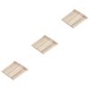 Angoily 3sets Brow Wax Sticks Professional Waxing Kit Wooden Wax Applicator Sticks Spatula Hair Removal Spa Tools 50pcs*3 view 1