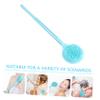 Angoily 3pcs Men Shower Back Scrubber Bath Brush for Men Silicone Exfoliating Cleaning Tool for Bathroom view 2