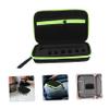 Angoily 2pcs Box Razor Case Travel Bag Safe Pressure-Resistant Storage Box Zipper Fits for Travel Outdoor view 3