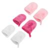 Angoily 12pcs Exfoliating Makeup Remover Gloves for Gentle Facial Cleansing Breathable and Water-absorbent Mitts for Efficient Makeup Removal and Daily Skincare view 1