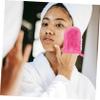 Angoily 12pcs Exfoliating Makeup Remover Gloves for Gentle Facial Cleansing Breathable and Water-absorbent Mitts for Efficient Makeup Removal and Daily Skincare view 2