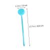 Angoily 2pcs Silicone Bath Brush Dual-Sided Exfoliating Back Scrubber for All Skin Types -Tear Design Hanging for Easy Storage for Family view 2