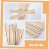 Angoily 100pcs Wooden Wax Sticks for Hair Removal and Crafting Wax Applicator Tools Smooth for Even Application for Salons and Home Use view 4