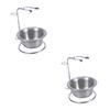 Angoily 2pcs Safety Razor Stand Men Shaving Bowl Brush Holder Shaving Stand and Bowl view 1