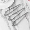 Angoily 6 Pcs Fish Bone Clip for Restaurant Slant Tweezer for Bone Removing Stainless Steel Tweezer Fish Food for Hair Removing view 2