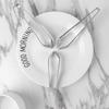 Angoily 6 Pcs Fish Bone Clip for Restaurant Slant Tweezer for Bone Removing Stainless Steel Tweezer Fish Food for Hair Removing view 3