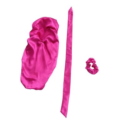 Angoily 3sets Satin Bonnet Night Sleep for Women Sleep Cap Wide Band Elastic Band for Hair 3pcs*3