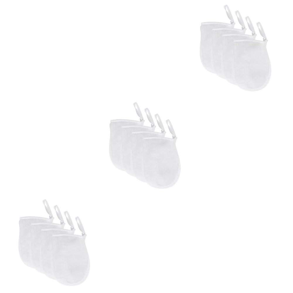 Angoily Sets Face Cleaning Gloves Set Makeup Removal Puff for Cosmetics Removal Soft Facial Makeup Washable Reusable Pcs