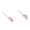 Angoily 2pcs Shower Brush Long Handle Bath Scrubber Shower Ball Sponge Exfoliating Body Brush Eco-Friendly Bath Gauze view 1
