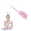 Angoily 2pcs Shower Brush Long Handle Bath Scrubber Shower Ball Sponge Exfoliating Body Brush Eco-Friendly Bath Gauze view 4