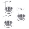 Angoily 3pcs Men Shaving Bowl Brush Stand Safety Razor Holder Shaving Brush Stand Bowl Organized view 1