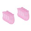 Angoily 8pcs Luxurious Face Cleaning Gloves Soft Makeup Removal Puff Reusable Scrub Gloves for Daily Use view 1