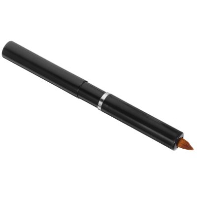 FOMIYES Retractable Lip Brush for Lipstick and Gloss Portable Double-ended Makeup Tool for Women Compact Design for Easy Carrying and Storage Versatile Applicator for Creams and Shadows