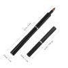 FOMIYES Retractable Lip Brush for Lipstick and Gloss Portable Double-ended Makeup Tool for Women Compact Design for Easy Carrying and Storage Versatile Applicator for Creams and Shadows view 3