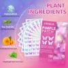 Acne Pimple Patches for Face (160 Counts), Hydrocolloid Acne Patches with Tea Tree Oil and Calendula Extract, Cute Colorful Butterfly Shape Spot Stickers for Skin Care, Zit Patches view 4