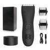 Baglaum Men's Body Hair Trimmer for Men Balls Women Lady Shaver Hair Removal Bikini Trimmer Groin & Body Shaver Arm Beard view 1