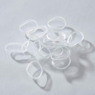 Kusport 1000 Elastic Headband Set Women's Rubber Headband, Transparent