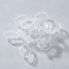 Kusport 1000 Elastic Headband Set Women's Rubber Headband, Transparent view 1