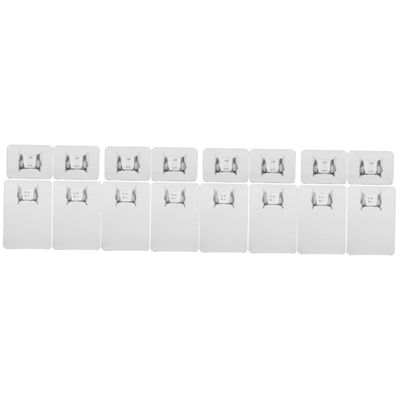 Lurrose 16pcs Stainless Steel Nail Art Mixing Palette Cosmetic Palette for Foundation and Nail Art Lightweight Portable Makeup Mixing Tray