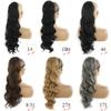 Long Wavy Ponytailtail Hair Synthetic Drawstring Ponytailtail Clip In Hairpiece Wave Curly Style Ponytailtail For Women view 3