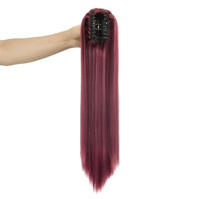 180G Thick Curly Claw Ponytailtail Clip In Hair Extensions Hairpiece Ponytail Tail Synthetic Hair Clips For Women