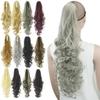 180G Thick Curly Claw Ponytailtail Clip In Hair Extensions Hairpiece Ponytail Tail Synthetic Hair Clips For Women view 2