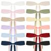 12PCS Long Tail Hair Bows for Women Girls, Ribbon Bowknot Barrettes with Tassel Claw, Silky Satin Hair Ribbon Clips with Long Tail, Metal Bow Hair Clips for Girls (12 Colors) view 1