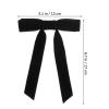 balacoo 2pcs Velvet Hair Bows for Women Stylish Ribbon Clips for Ponytails Buns Braids Secure Fastening Design Comfortable Fashionable Hair Accessories view 4