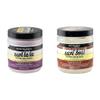 Aunt Jackie's Curl La La Lightweight Defining Custard with Shea Butter & Olive Oil, & Boss Coconut Curling Hair Gel for Natural Curls, 15 Ounce view 1