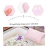 Angoily 3 Pcs Bathtub Suction Cup Headrest with Suction Cup Net 3D view 4
