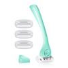 Billie Razors for Women Shave Kit  Razor + 4 x 5-Blade Razor Refills + Magnetic Holder  Minty & Body Buffer - Pre-shave Exfoliating Bar - 3.5 oz view 2