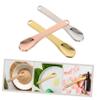 CHILDWEET 3pcs Reusable Cosmetic Spatula for Face Cream Application Makeup Spoons Smooth Skin-friendly Design for and Mask Application view 3