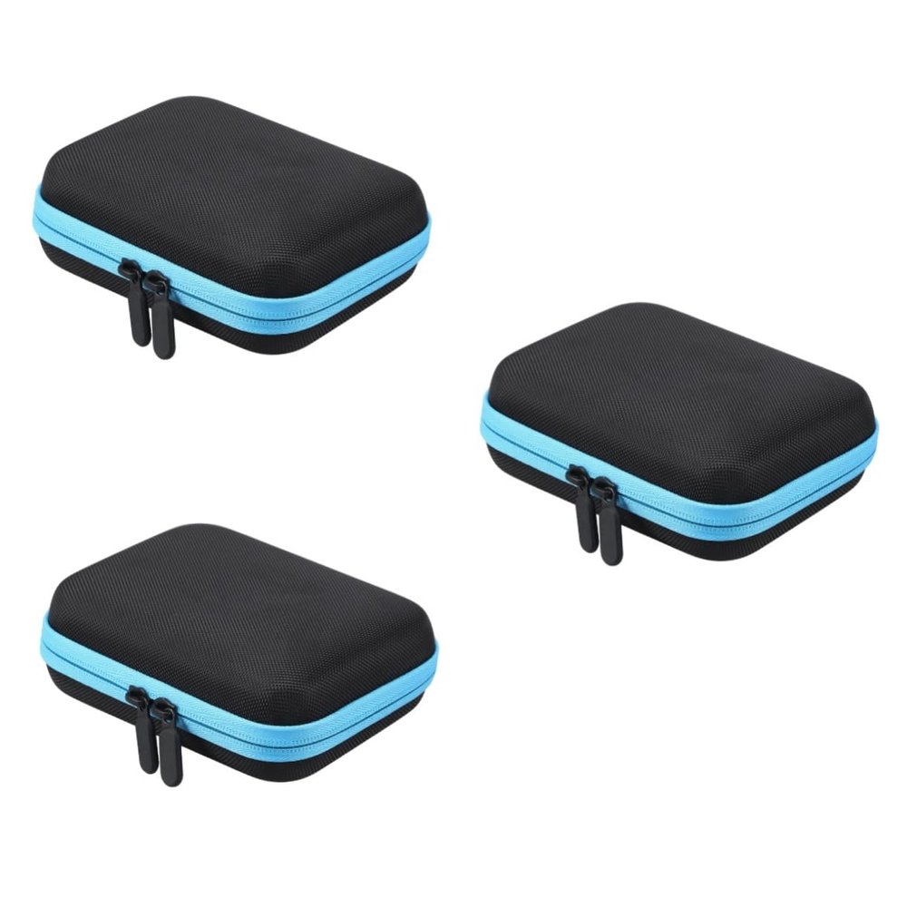 2pcs Case Perfume Storage Portable Travel Bottle Blue Oil Lipstick Essential, Bluex3pcs, mediumx3pcs