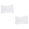 Angoily 2 Pcs Bathtub Suction Cup Headrest 3D Inflatable Net view 1