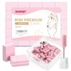 120 Grit Small Sanding Bands for Nail Drill with 3.1MM Mandrel Bit Set and Mini 100/180 Grit Pink Nail Buffer Block Bundle view 1