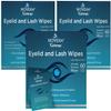 NOVEHA 180Pcs Allergy Relief Eyelid Wipes | Pre-moistened Hypoallergenic Eye Cleansing Pads, Reduce Itchiness, Redness & Discomfort Caused By Allergy, Clean, Soothe & Remove Debris (3 Pack) view 1