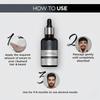 Anti-Graying Hair & Beard Serum For Men Enriched With Bhringraj,Arcolys & Shikakai | Hair Shine&Nourishment|Delay&Reverses Grays|Strengthen Roots|For All Hair Type-30Ml view 4