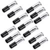 Housoutil 40 Pcs Empty Mini Toiletry Makeup Remover Refillable Lip Gloss Tubes Kit It Toothpaste Lipstick Wand Clear Lip for Women Acrylic Black view 2