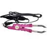USHTIGER Fusion Hair Extension Tools Connector Wands Install Fusion Flat K Tip Human Hair Keratin Extension Melting Tool Kit For Pre-Bonded Flat Tip Scalp Protectors Teflon Heating Plate Pink view 4