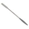 A2Z - Makeup Spatula Tool - Professional Beauty Stainless Steel Cosmetics Mixer Long Metal Spatula Depotting, Scraping, Mixing Makeup & Skincare Tools - For Makeup Artists (TEPERED & ROUND) view 1
