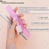 A2Z - Makeup Spatula Tool - Professional Beauty Stainless Steel Cosmetics Mixer Long Metal Spatula Depotting, Scraping, Mixing Makeup & Skincare Tools - For Makeup Artists (TEPERED & ROUND) view 4