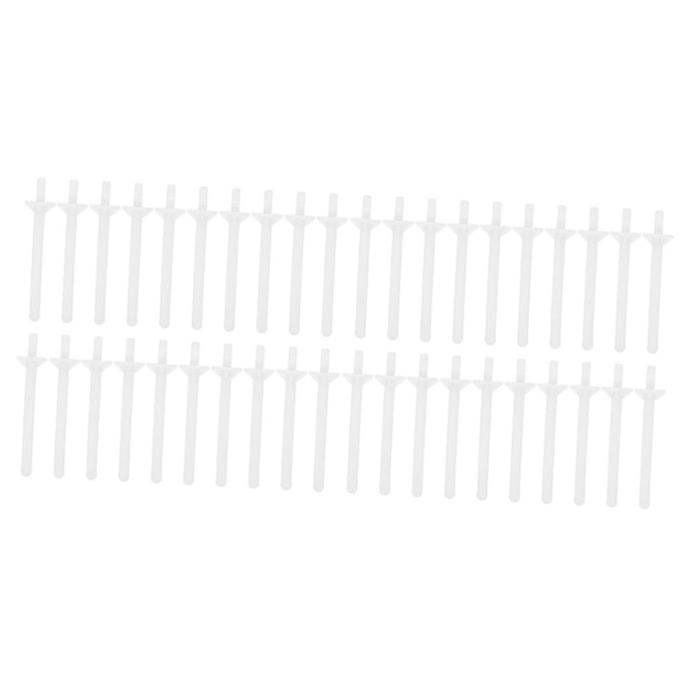 Housoutil 220 Pcs Nose Hair Removal Pp Stick Wax Remover Brow Gel Wax Nose Sticks Nose Waxing Sticks for Waxing Wax Roller Kit Nose Wax Kit Wax Sticks for Hair Removal Nose Hoop White